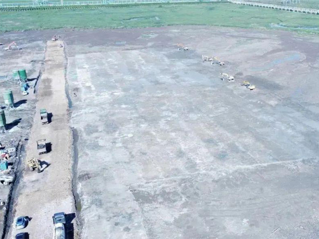 基坑回填流态固化土